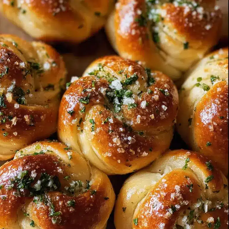 Homemade Garlic Knots Recipe