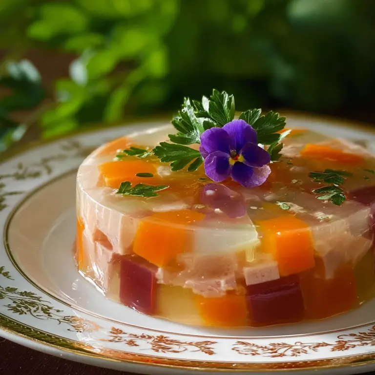 Ukrainian Aspic (Kholodets) Recipe
