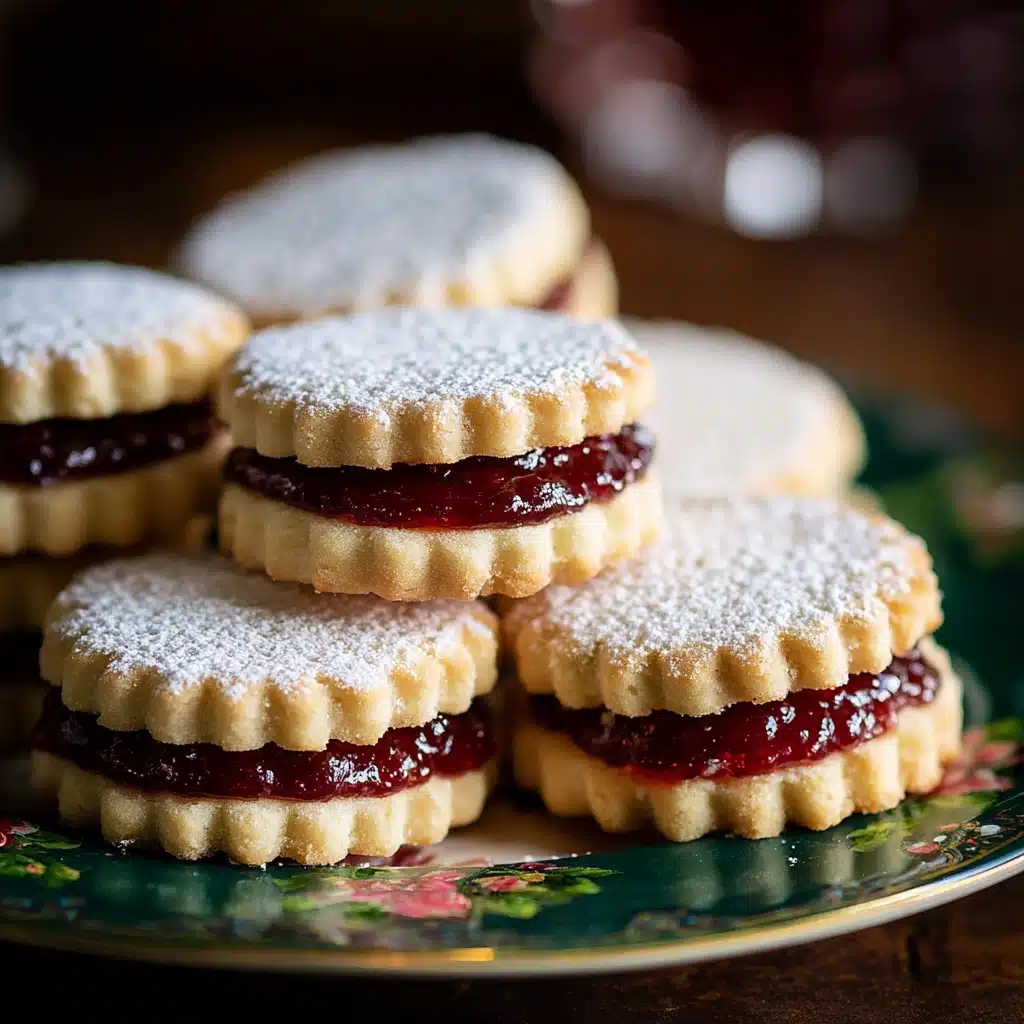 Jam Filled Sandwich Cookies (Zirochki) Recipe