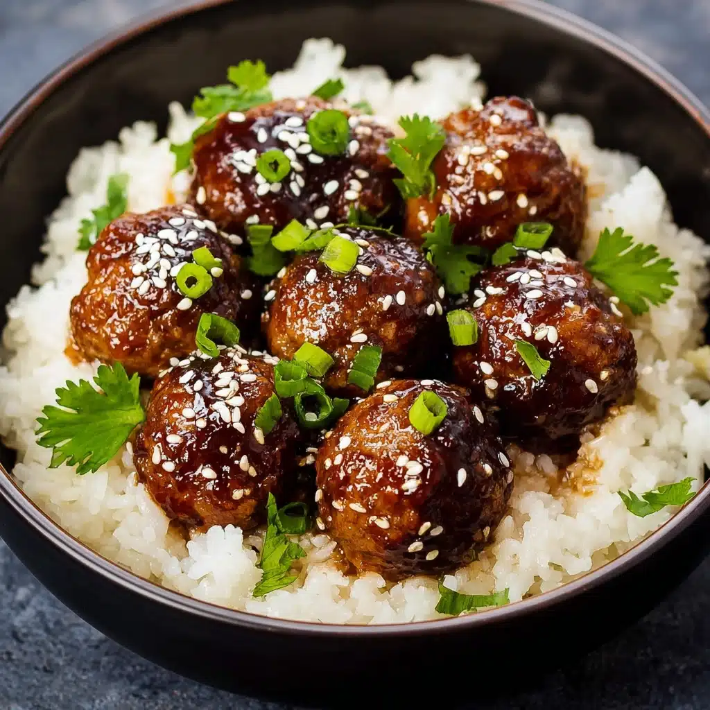 Teriyaki Meatballs Recipe - Recipe Image