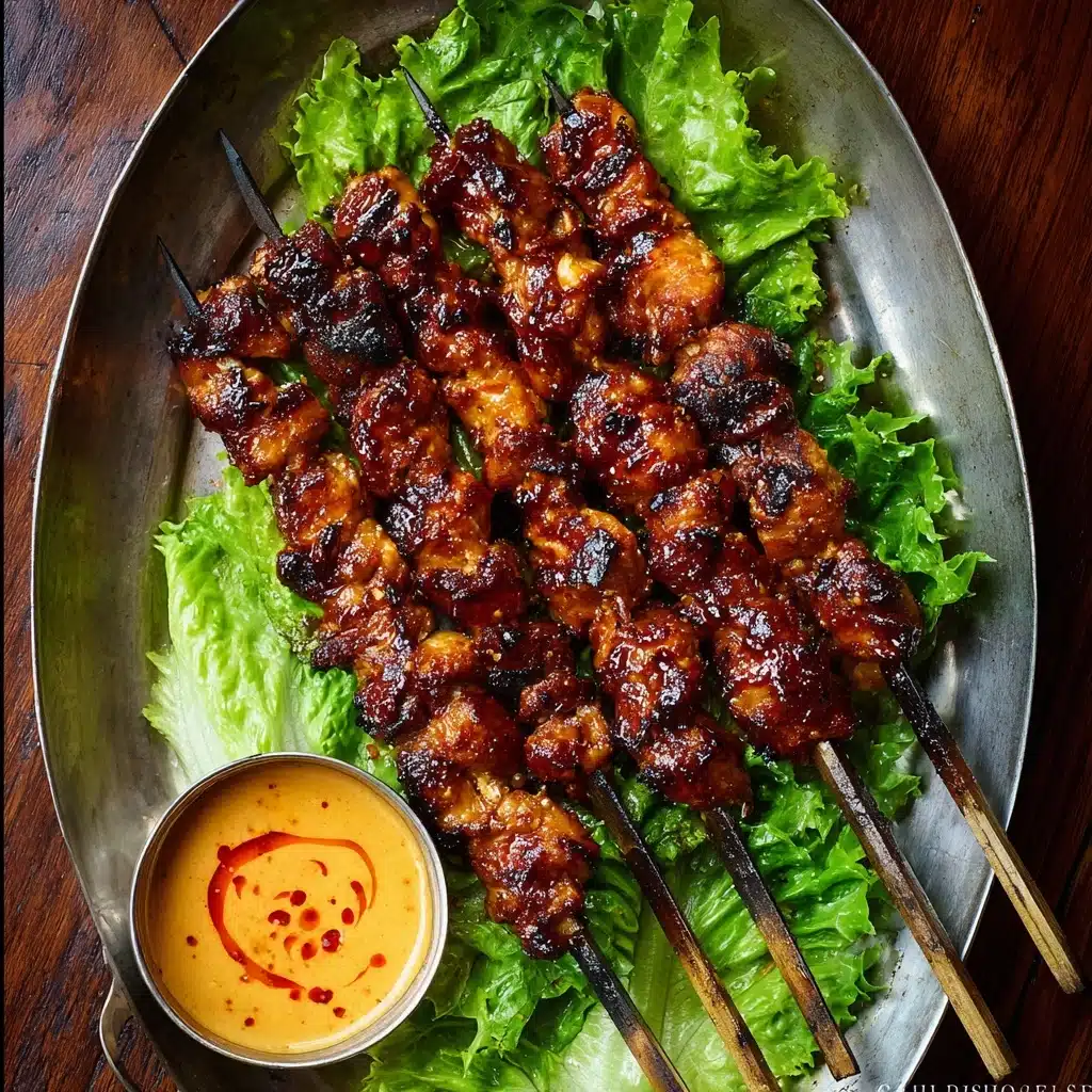 Grilled Thai Coconut Chicken Skewers Recipe - Recipe Image
