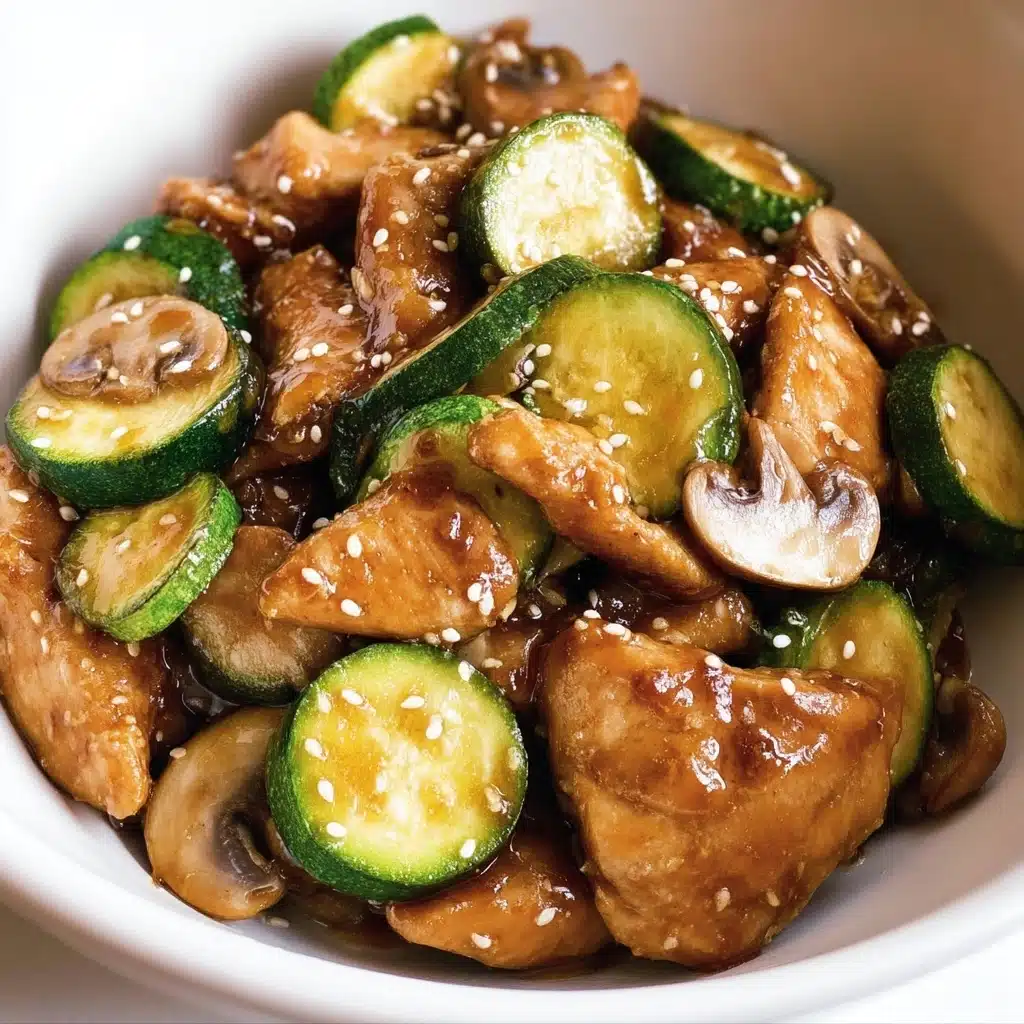 Panda Express Mushroom Chicken Copycat Recipe - Recipe Image