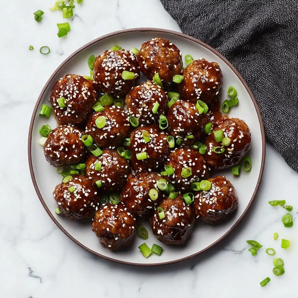 Asian Meatballs Crockpot Recipe