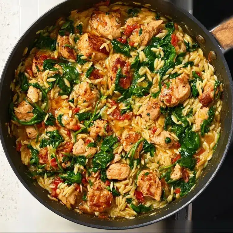Cajun Chicken Orzo Recipe