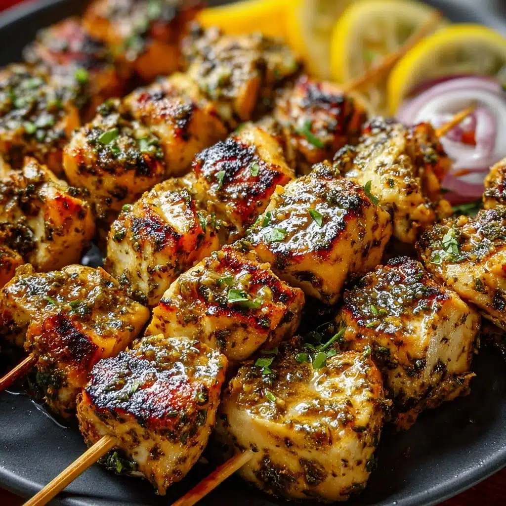 Authentic Greek Chicken Souvlaki Recipe - Recipe Image