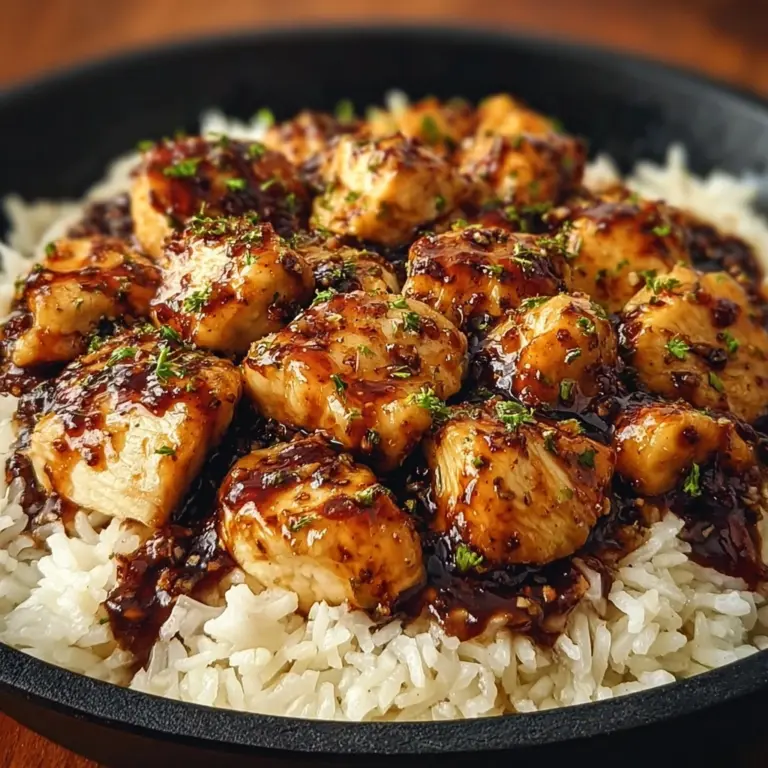 One-Pan Bold Honey BBQ Chicken RiceIngredients Recipe