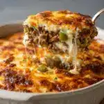 Low Carb Philly Cheesesteak Casserole Recipe