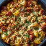 Garlic Parmesan Chicken and Potatoes (One-Pan Dinner) Recipe