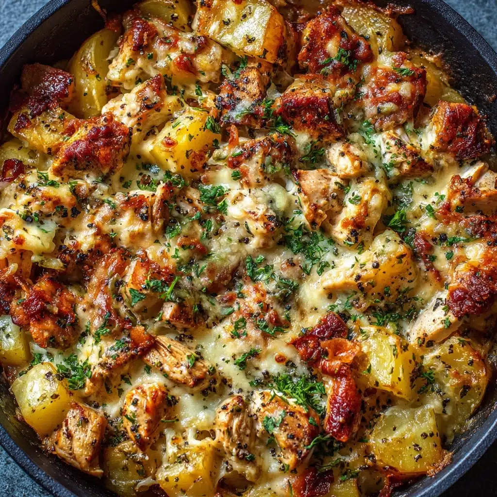 Garlic Parmesan Chicken and Potatoes (One-Pan Dinner) Recipe