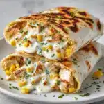 Keto Cheesy Garlic Chicken Wraps: Low-Carb, Big Flavor! Recipe