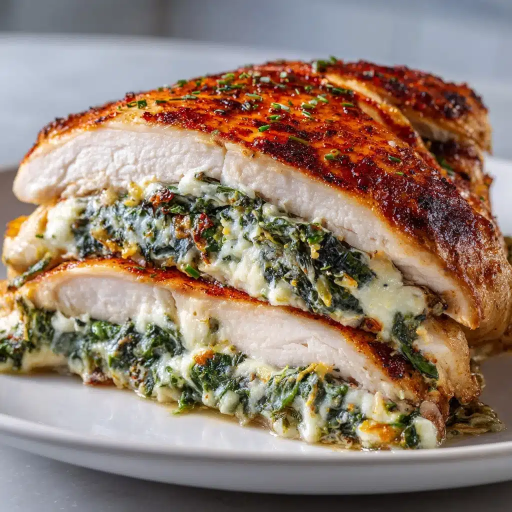 Spinach Stuffed Chicken Breasts Recipe - Recipe Image