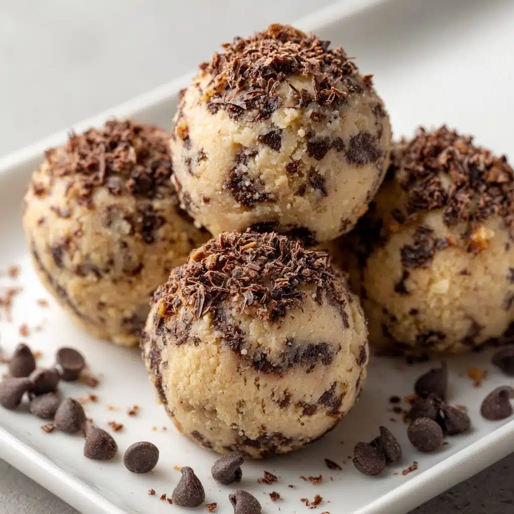 Mint Chocolate Chip Protein Balls Recipe - Recipe Image