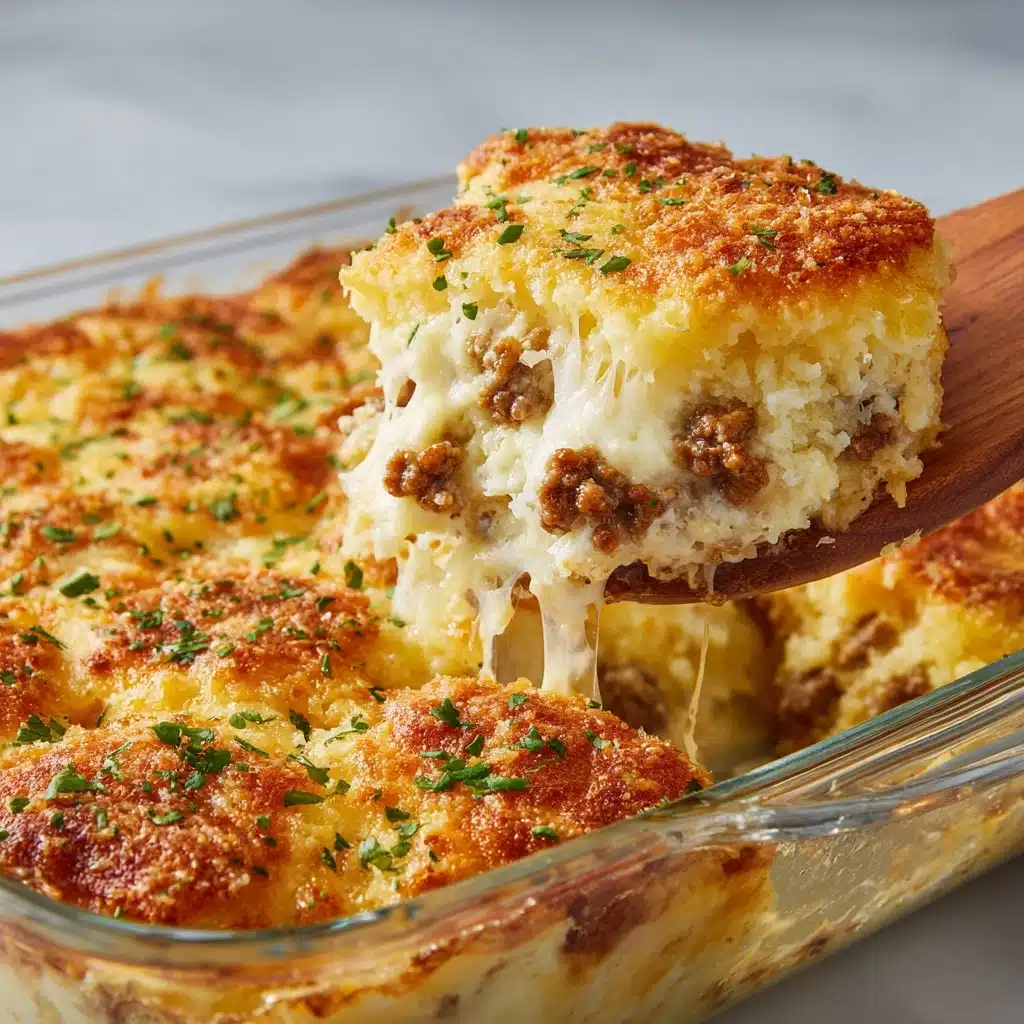 Cheddar Bay Ground Beef Cobbler Recipe