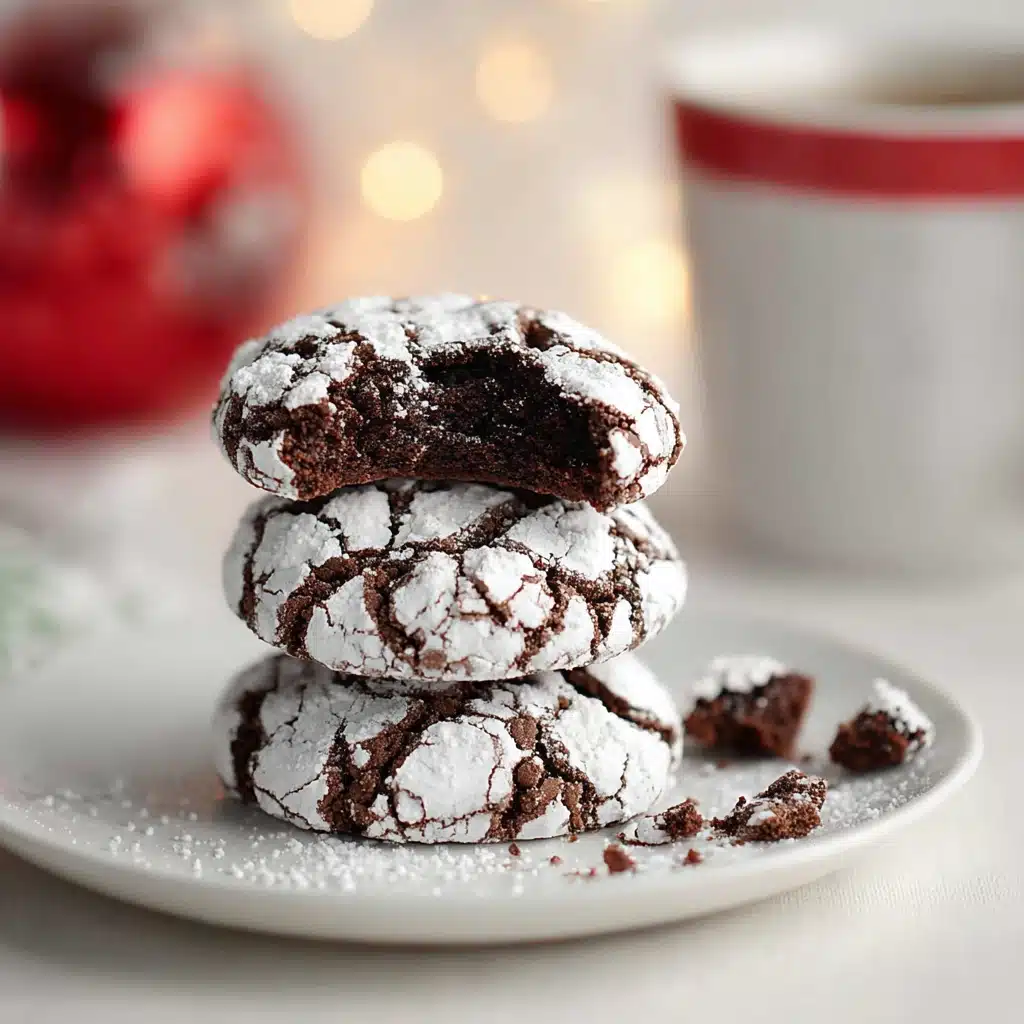 Brownie Crinkle Cookies Recipe - Recipe Image