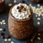 High Protein Coffee Overnight Oats Recipe