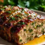 Melt-in-Your-Mouth Garlic Parmesan Chicken Meatloaf Recipe