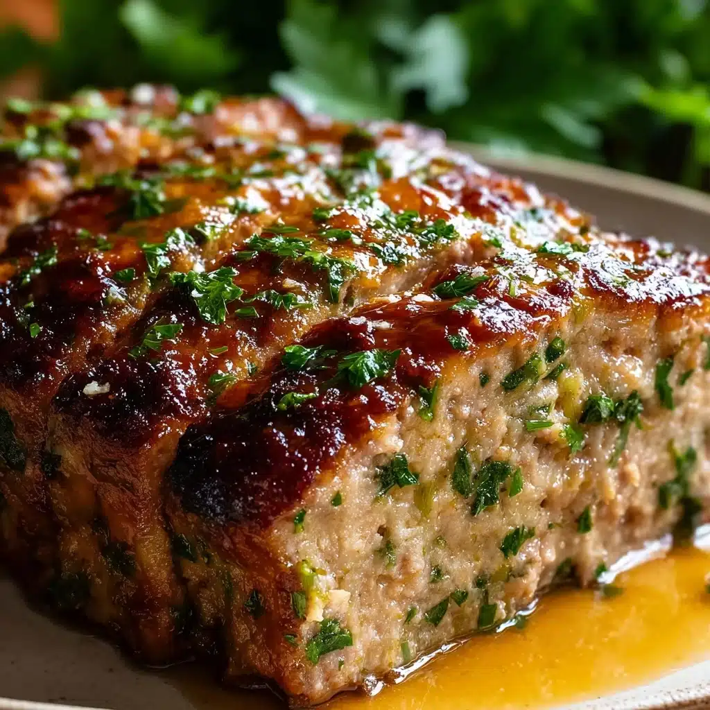 Melt-in-Your-Mouth Garlic Parmesan Chicken Meatloaf Recipe