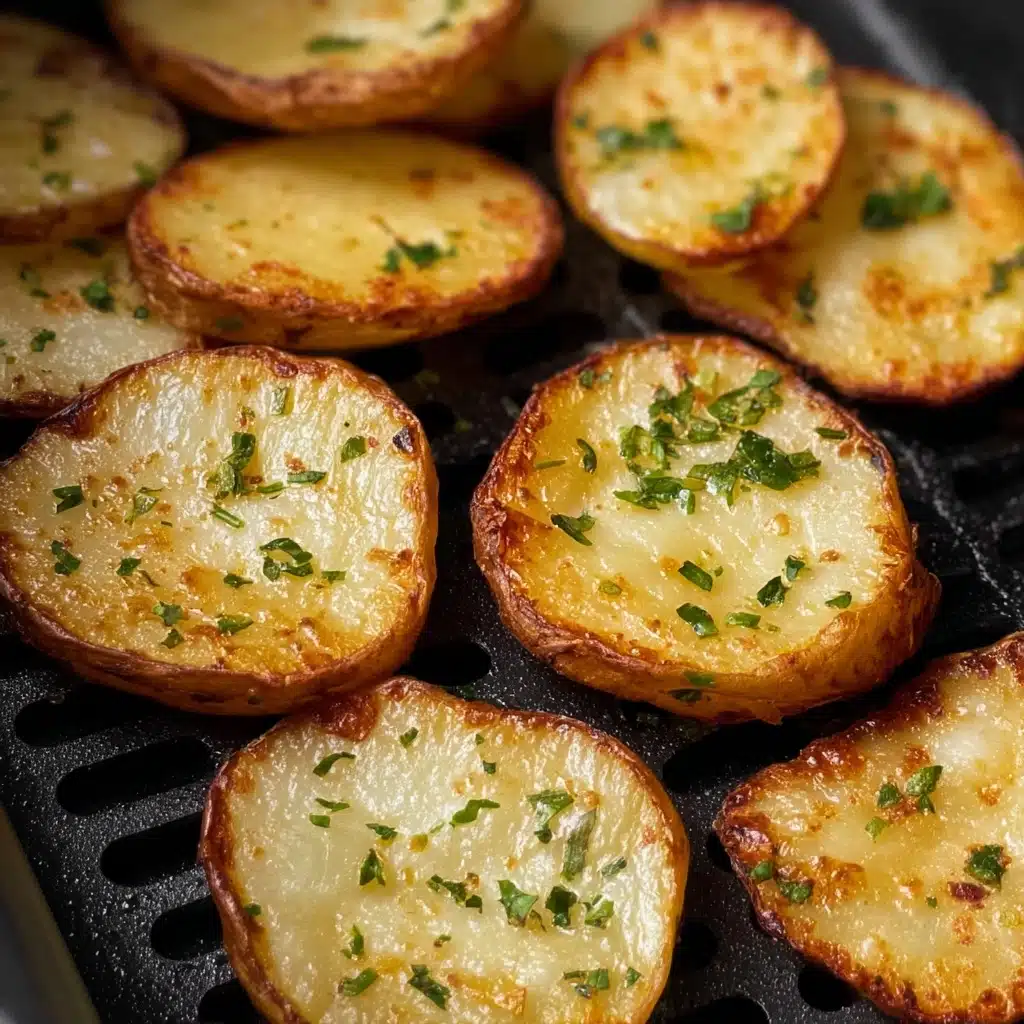 Sliced Potatoes in the Air Fryer Recipe - Recipe Image