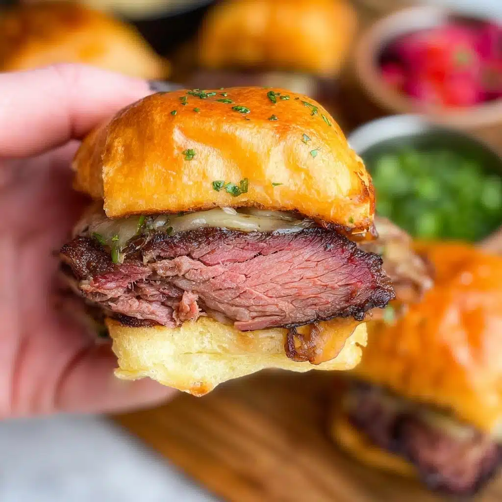 Cowboy Butter Steak Sliders Recipe - Recipe Image