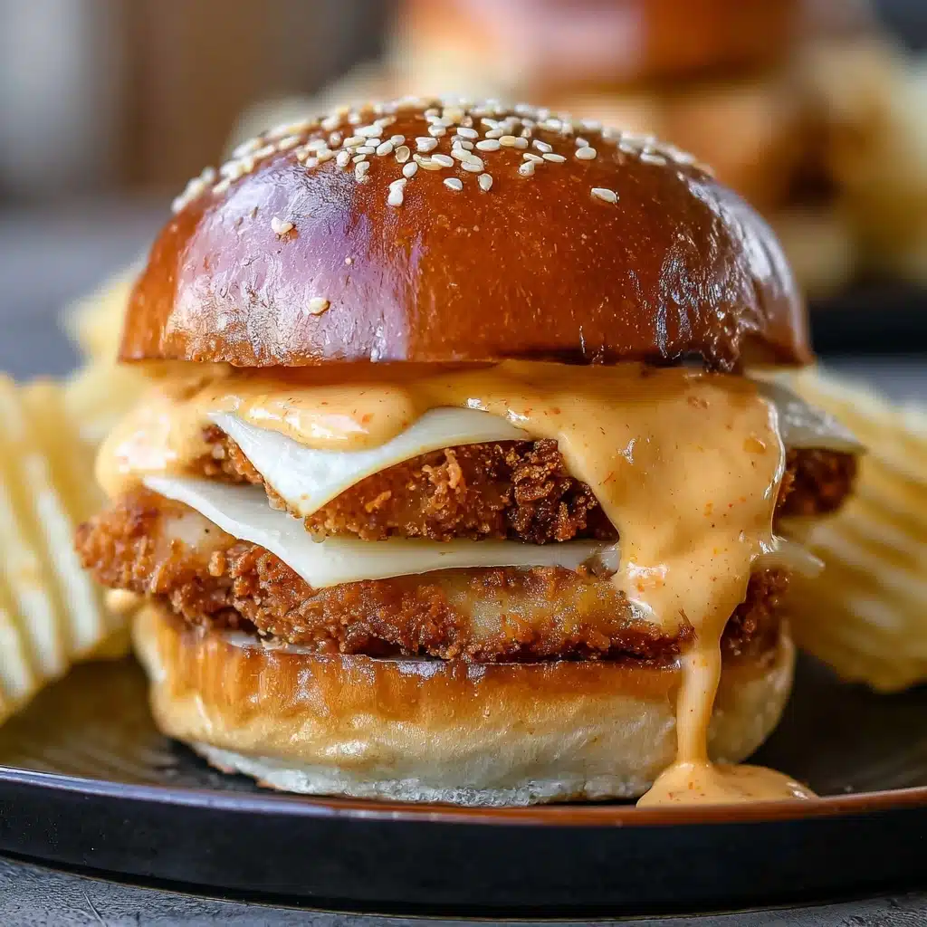 Easy Bang Bang Chicken Sliders Recipe