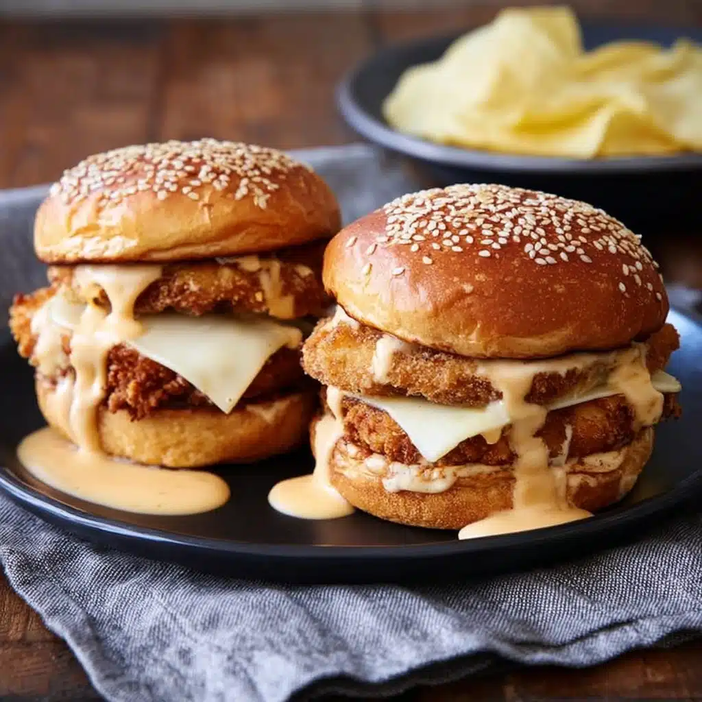 Easy Bang Bang Chicken Sliders Recipe - Recipe Image