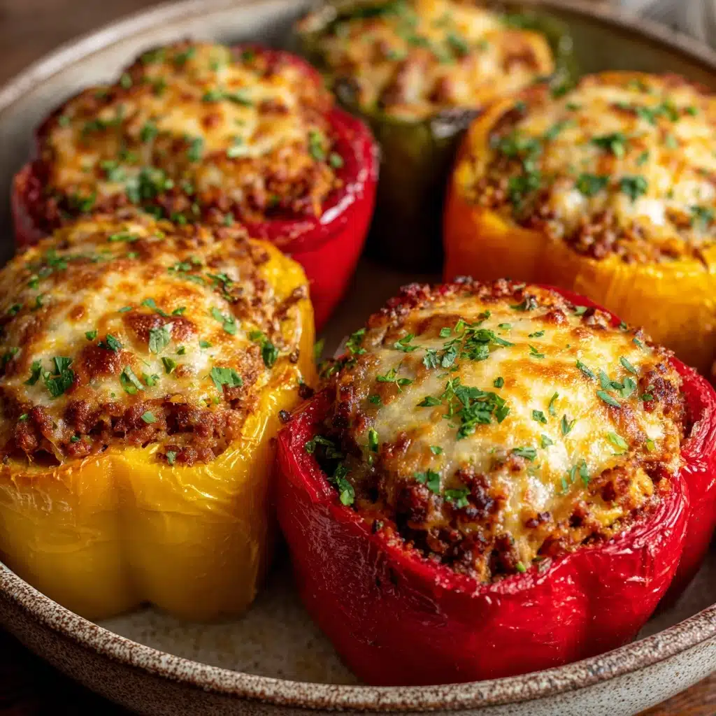 Easy Stuffed Bell Peppers Recipe - Recipe Image