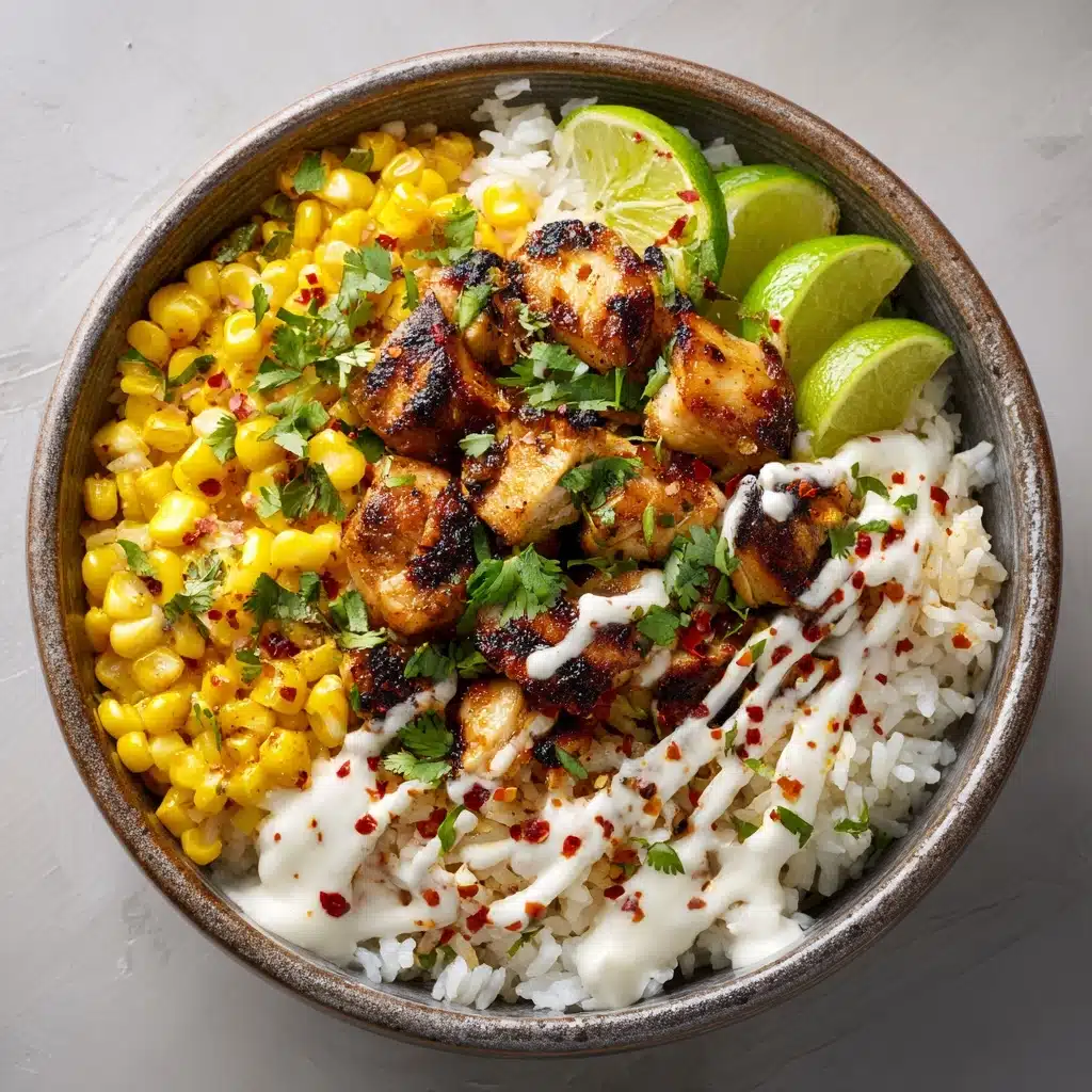 Street Corn Chicken Rice Bowl Recipe - Recipe Image