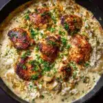 One-Pan Creamy Parmesan Chicken & Rice [40 Minutes] Recipe