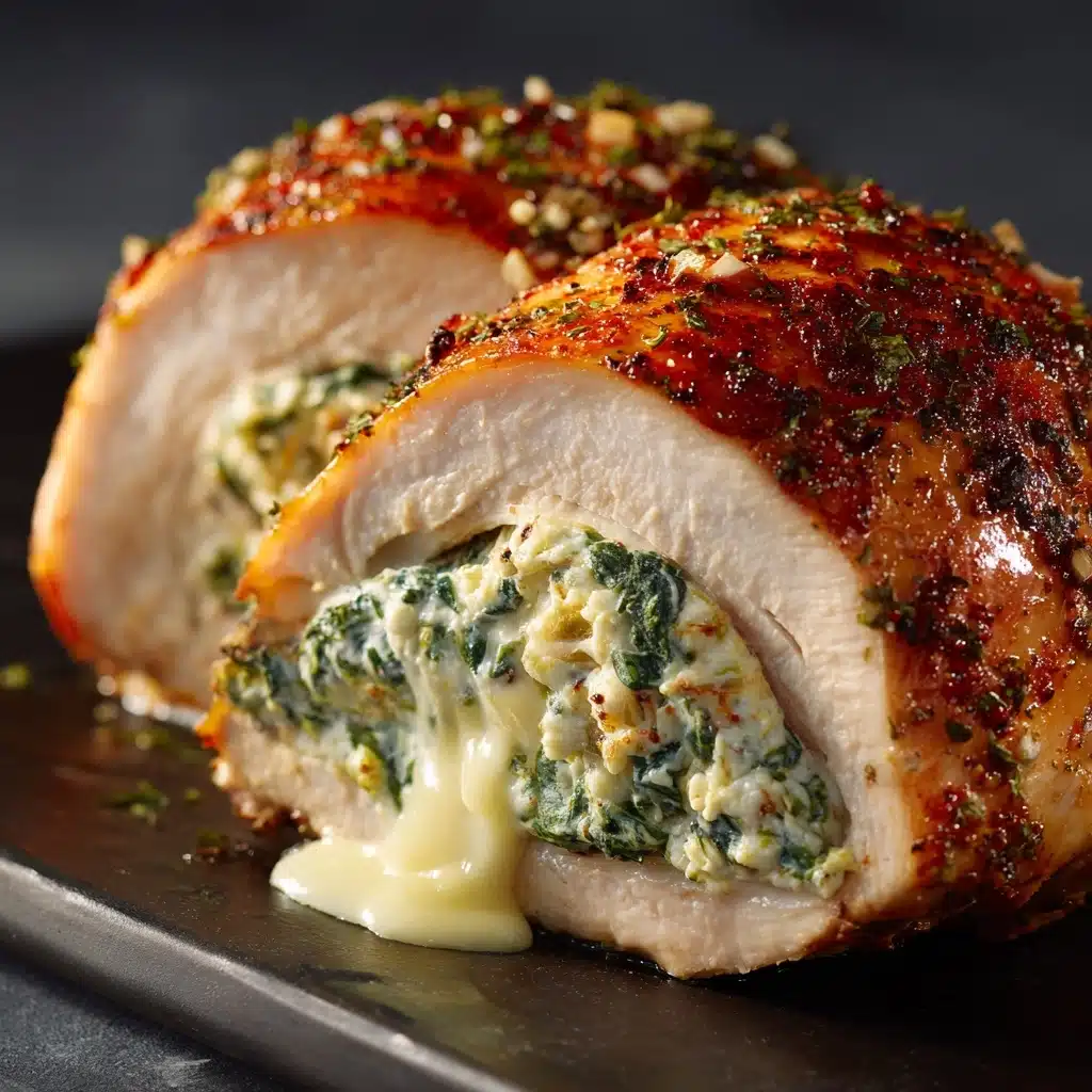 Spinach Stuffed Chicken Breasts Recipe