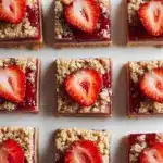 Strawberry Oatmeal Bars Recipe