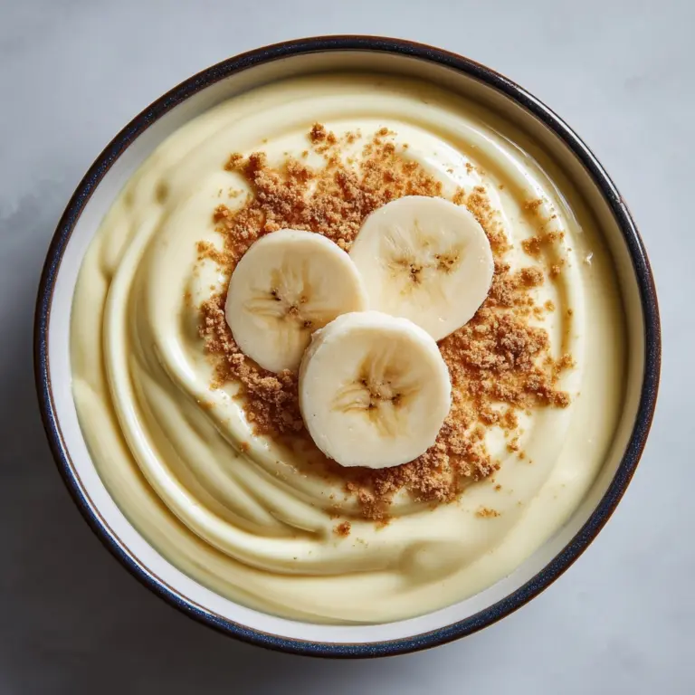 Cottage Cheese Banana Pudding Recipe