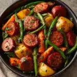 Crockpot Kielbasa and Green Beans Recipe
