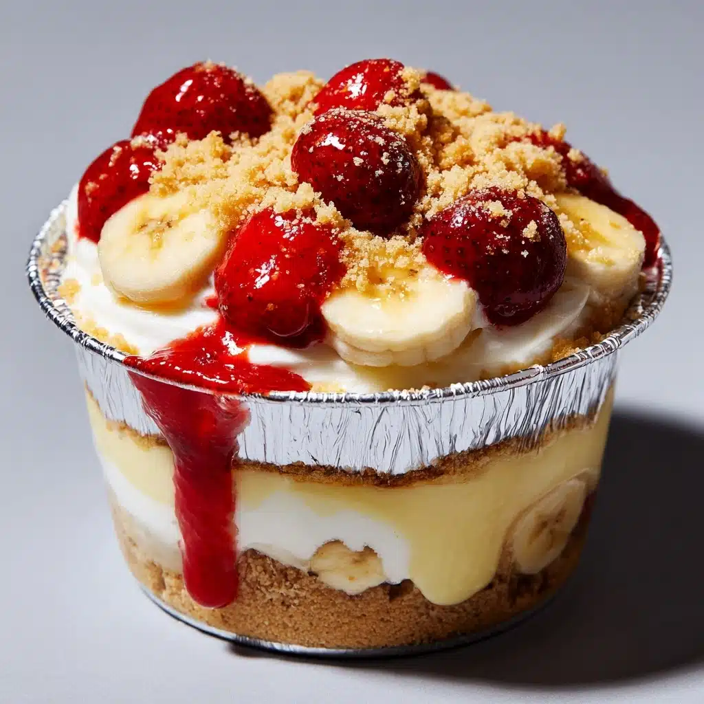Strawberry Crunch Banana Pudding Recipe