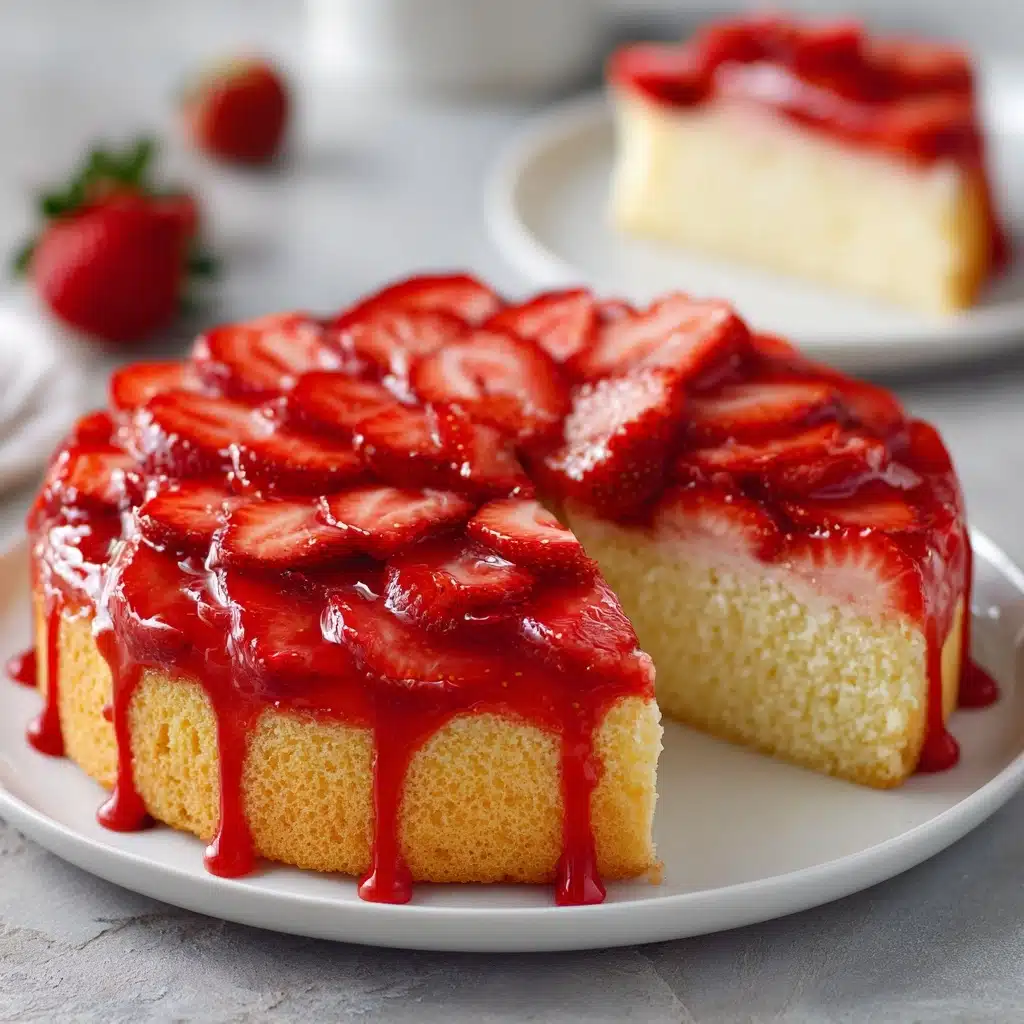 Strawberry Upside Down Cake Recipe