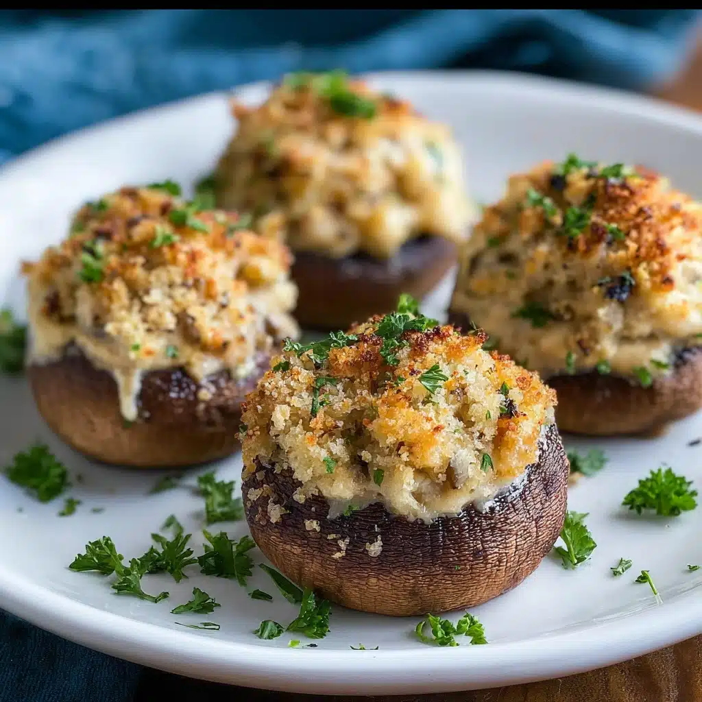 Chicken Stuffed Mushrooms Recipe