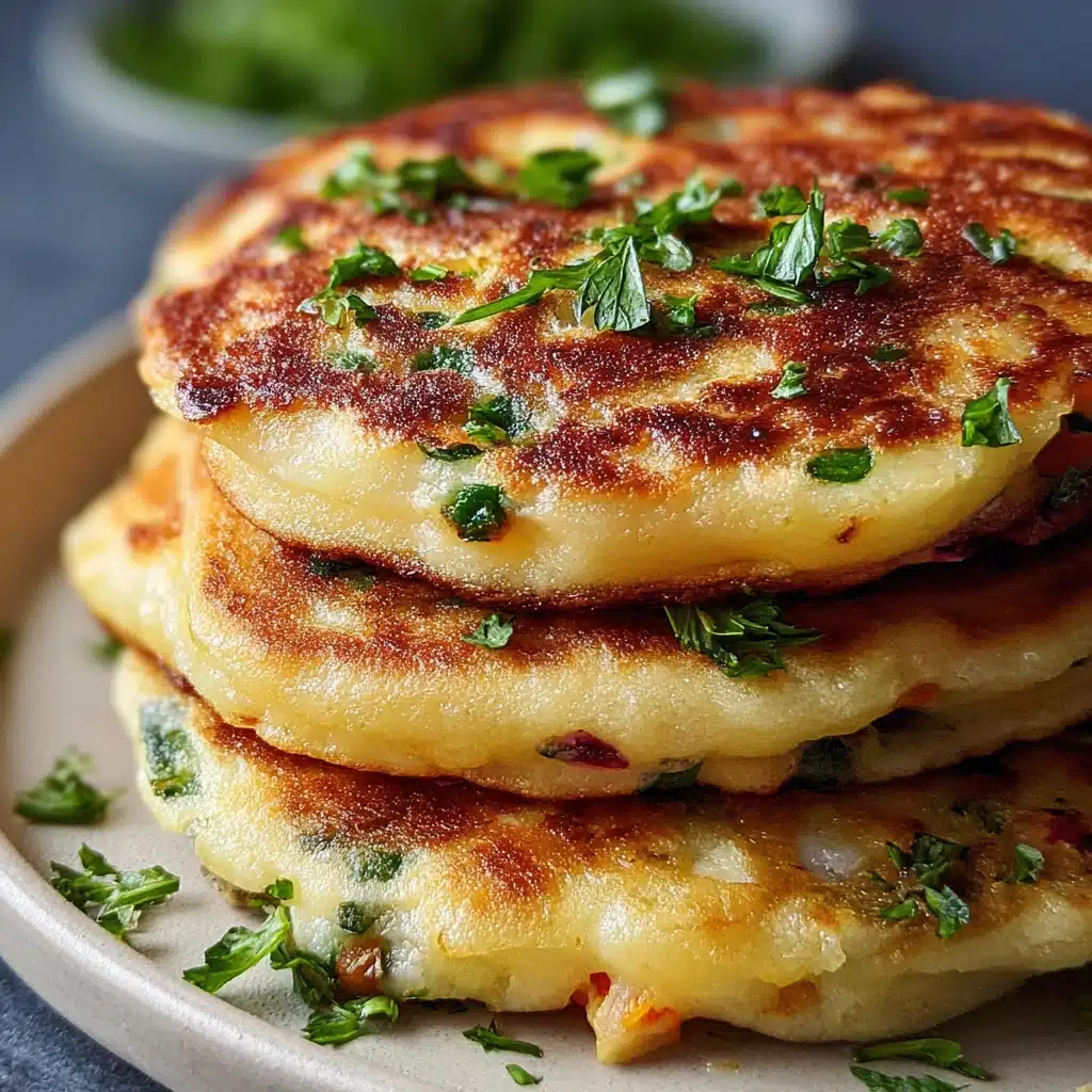 Stuffed Potato Pancakes Recipe - Recipe Image
