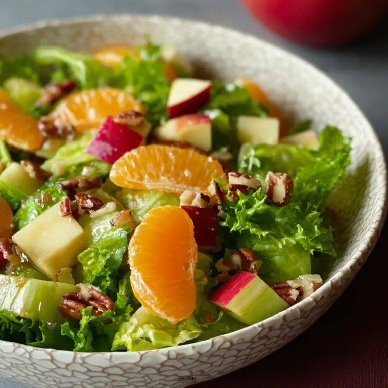 Mandarin Apple Salad Recipe