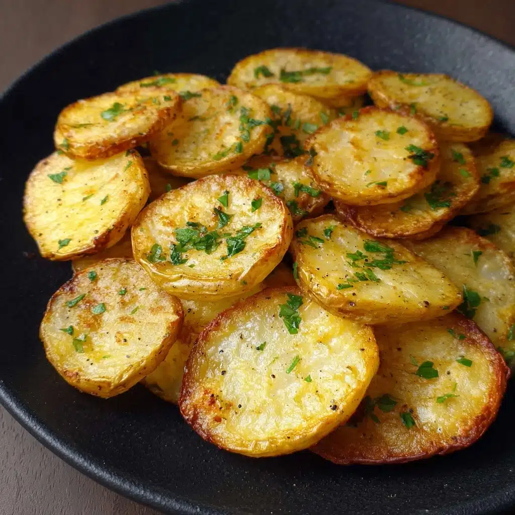 Sliced Potatoes in the Air Fryer Recipe - Recipe Image