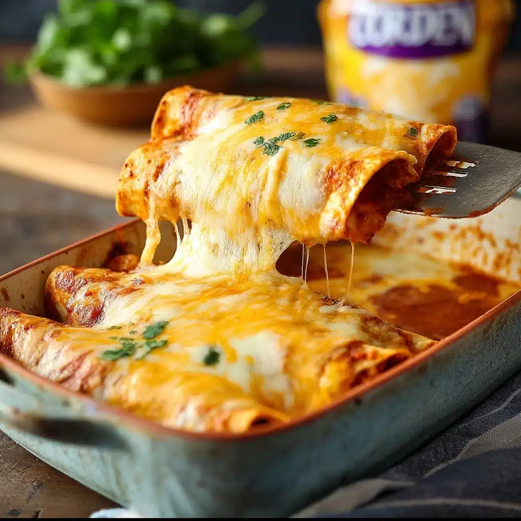 5 Ingredient Beef Enchiladas Recipe - Recipe Image