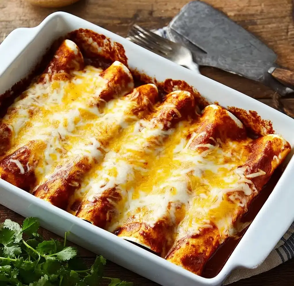 5 Ingredient Beef Enchiladas Recipe