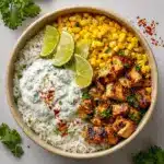 Street Corn Chicken Rice Bowl Recipe