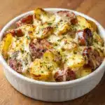 Cheesy Ranch Potatoes and Smoked Sausage Recipe