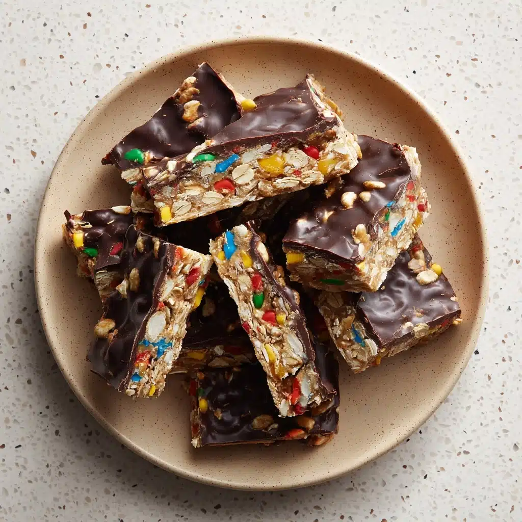 Monster Cookie Protein Bark Recipe - Recipe Image