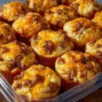 High-Protein Pancake Sausage Mini Muffins Recipe