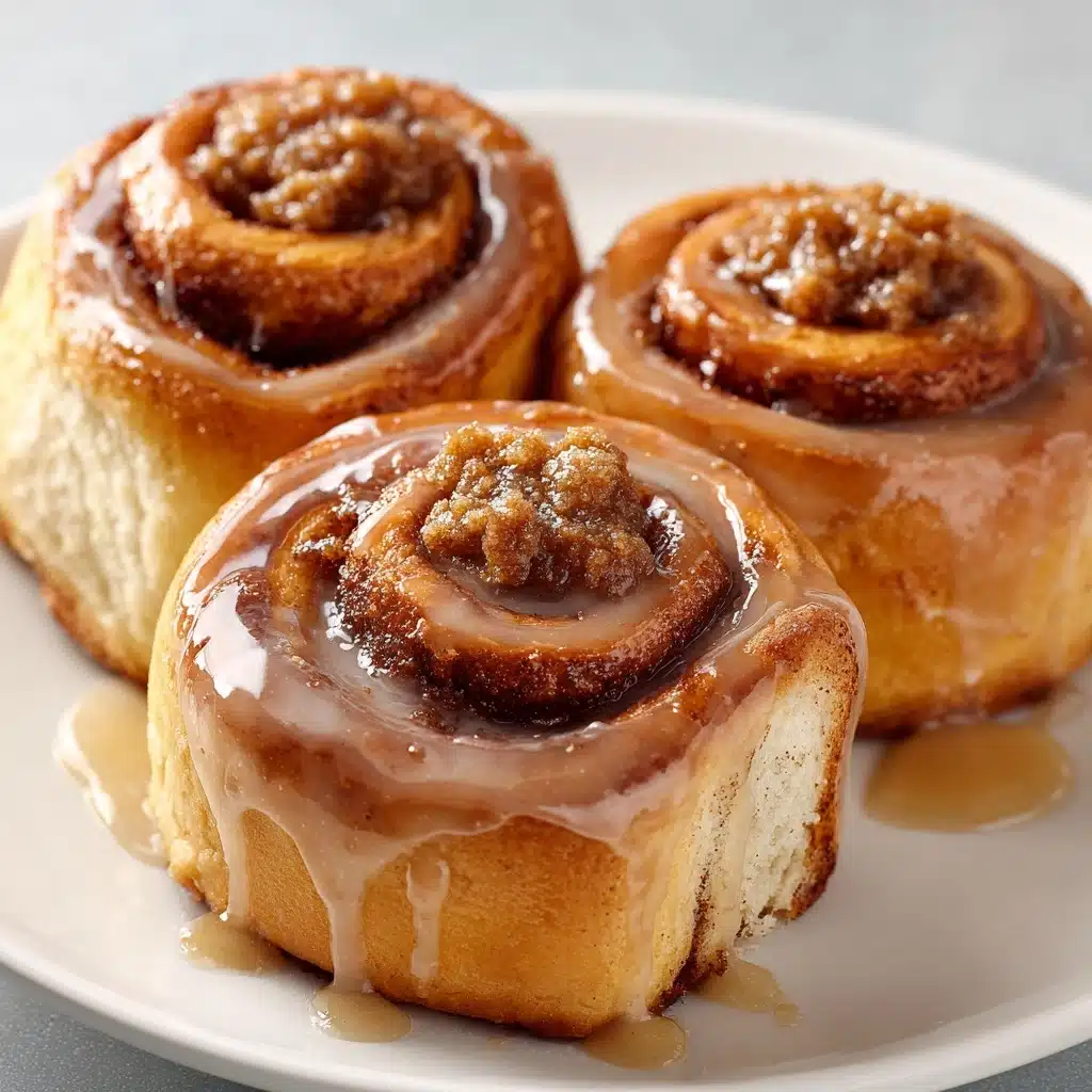 Biscoff Cookie Butter Cinnamon Rolls Recipe - Recipe Image