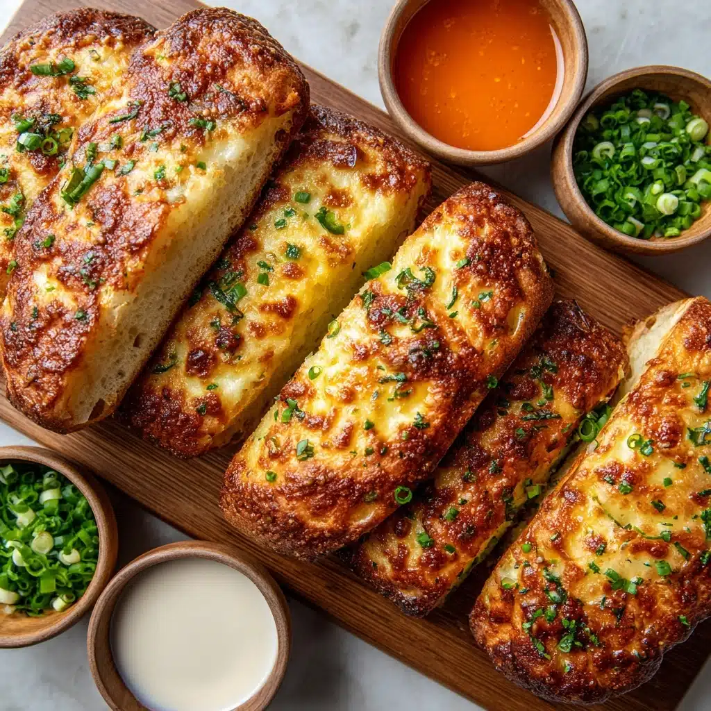 Soft Chicken Alfredo Bread Recipe - Recipe Image