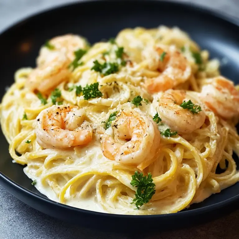 Shrimp Alfredo Pasta Recipe