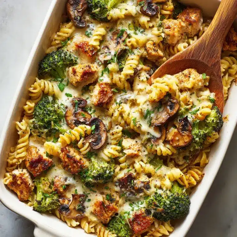 Healthier Broccoli Chicken Casserole Recipe