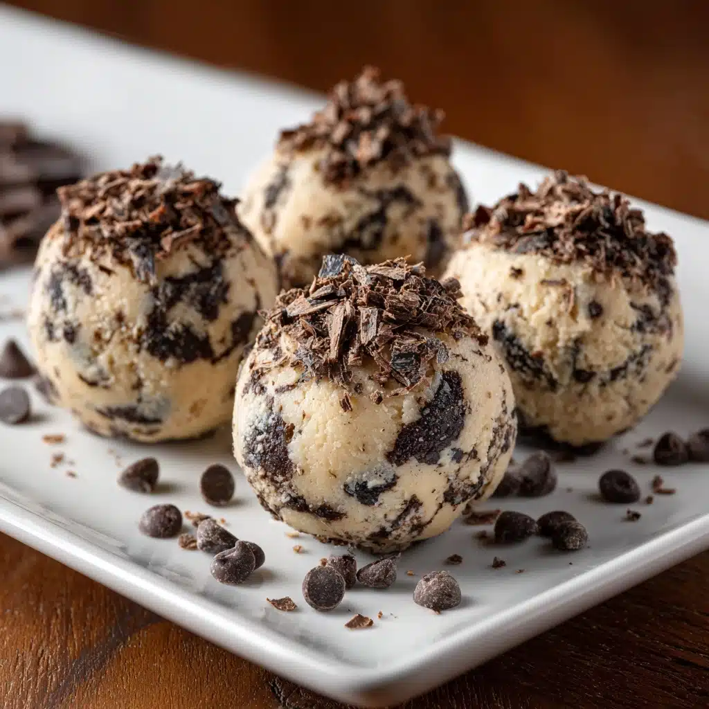 Mint Chocolate Chip Protein Balls Recipe - Recipe Image