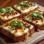Hot Honey Garlic Bread Pizza Recipe
